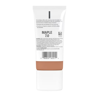 Neutrogena® Clear Coverage Flawless Matte CC Cream, Maple 7.0, 1 Oz - US 3079