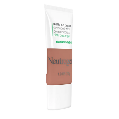 Neutrogena® Clear Coverage Flawless Matte CC Cream, Yoli 7.7, 1 Oz - US 0198