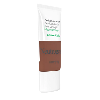 Neutrogena® Clear Coverage Flawless Matte CC Cream, Suede 9.2, 1 Oz - US 8622
