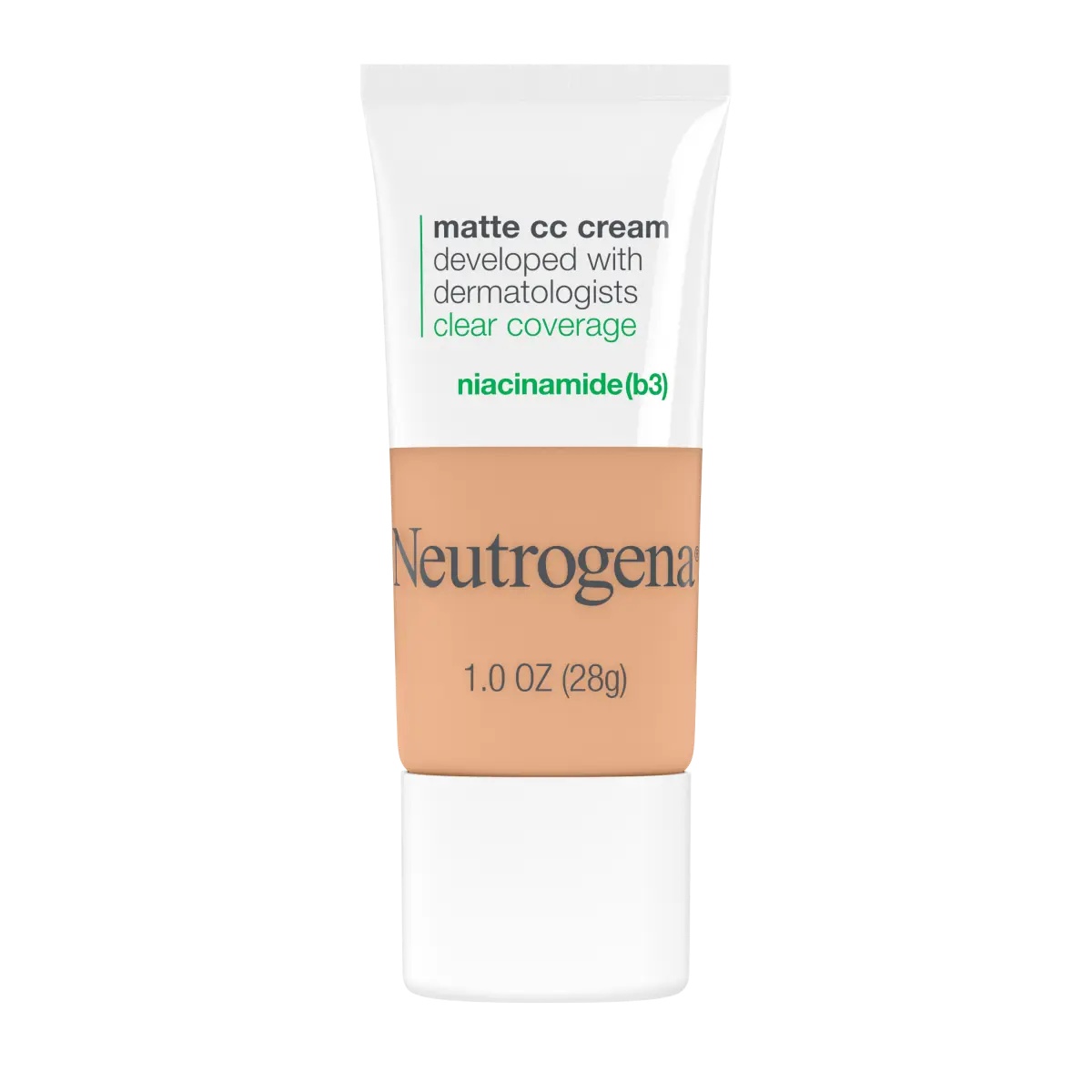 Neutrogena® Clear Coverage Flawless Matte CC Cream, Butter 4.5, 1 Oz - US 9507