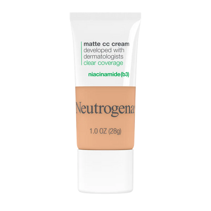 Neutrogena® Clear Coverage Flawless Matte CC Cream, Butter 4.5, 1 Oz - US 9507