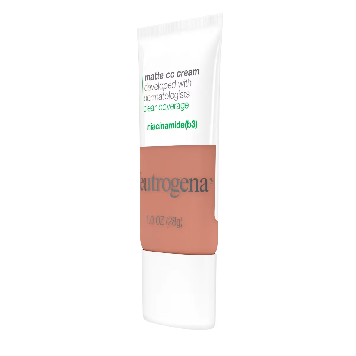 Neutrogena® Clear Coverage Flawless Matte CC Cream, Warm Honey 7.2, 1 Oz - US 3766