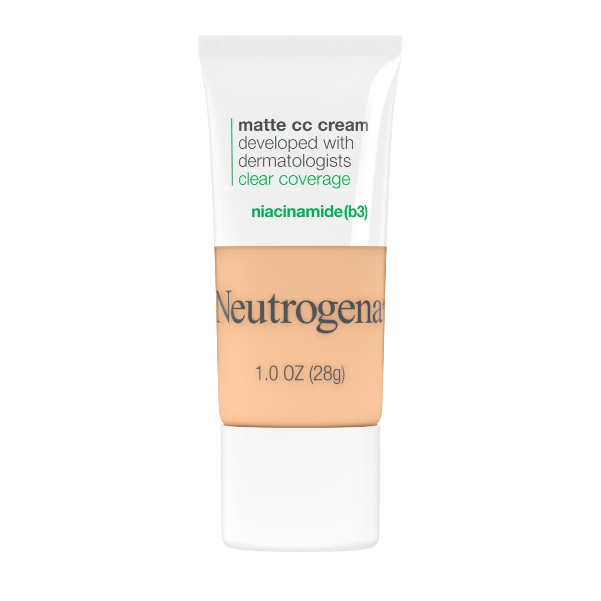 Neutrogena® Clear Coverage Flawless Matte CC Cream, Porcelain 2.0, 1 Oz - US 2430