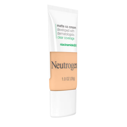 Neutrogena® Clear Coverage Flawless Matte CC Cream, Porcelain 2.0, 1 Oz - US 2430
