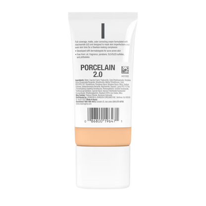 Neutrogena® Clear Coverage Flawless Matte CC Cream, Porcelain 2.0, 1 Oz - US 2430