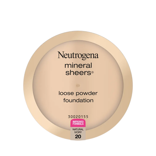 Neutrogena Mineral Sheers Loose Powder Foundation, Natural Ivory 20, .19 Oz - US 1705