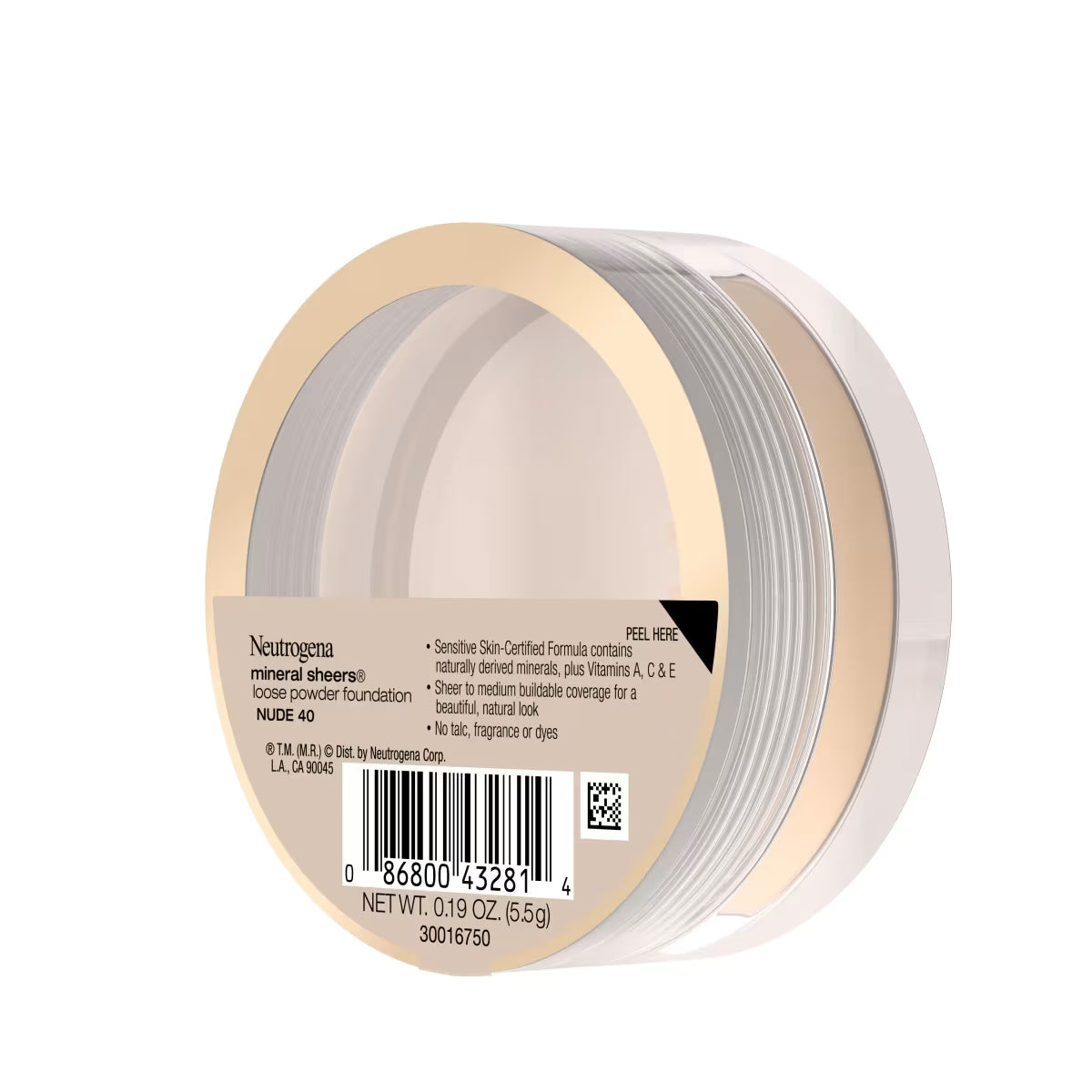 Neutrogena Mineral Sheers Loose Powder Foundation, Nude 40, .19 Oz - US 0608