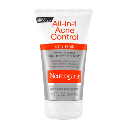 Neutrogena® All-in-1 Acne Control Daily Scrub, 4.2 Fl. Oz - US 5527