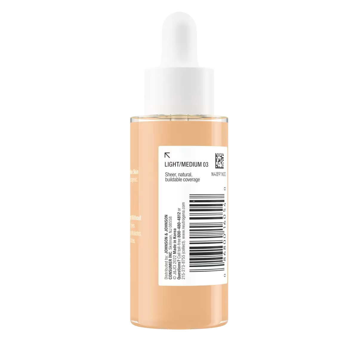 Neutrogena® Healthy Skin Sensitive Skin Serum Foundation, Light/Medium 03, 1 Oz - US 7801