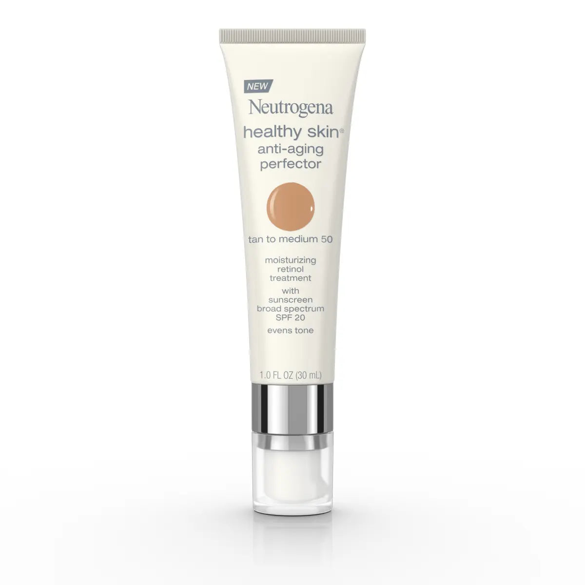 Neutrogena® Healthy Skin Anti-Aging Perfector SPF 20, 50 Tan to Medium, 1 Fl. Oz - US 0410