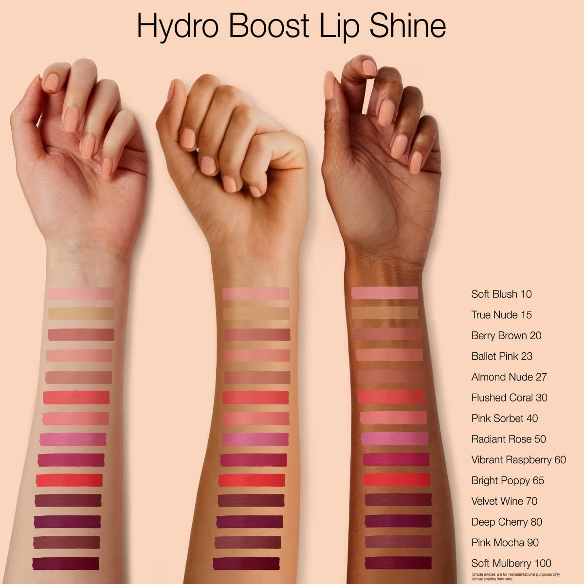 Neutrogena® Hydro Boost Hydrating Lip Shine, 27 Almond Nude, 0.10 Oz - US 1385