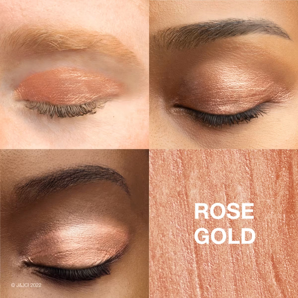 Sensitive Skin 2-in-1 Eyeshadow + Primer - Rose Gold - US 5696