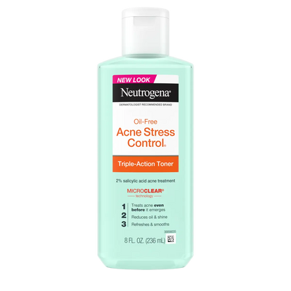 Neutrogena® Oil-Free Acne-Fighting Stress Control Triple-Action Toner, 8 Fl. Oz - US 9098