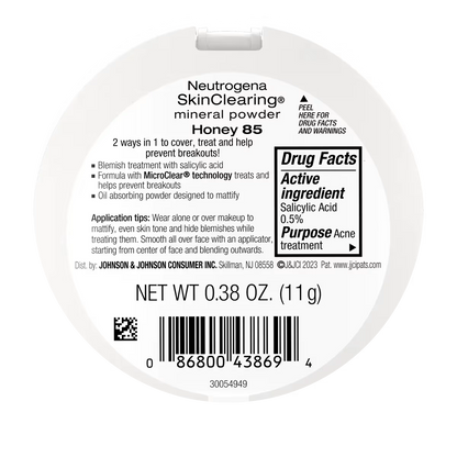SkinClearing Mineral Powder - Honey (85) - US 4556