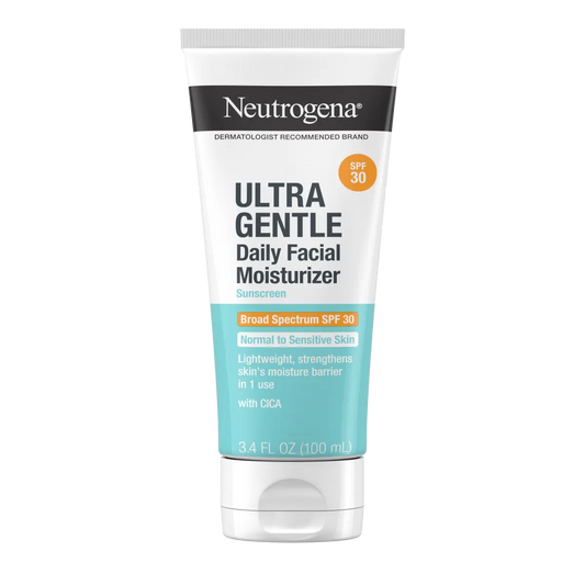 Neutrogena® Ultra Gentle Daily Facial Moisturizer with Broad Spectrum SPF 30, 3.4 Fl. Oz - US 3122