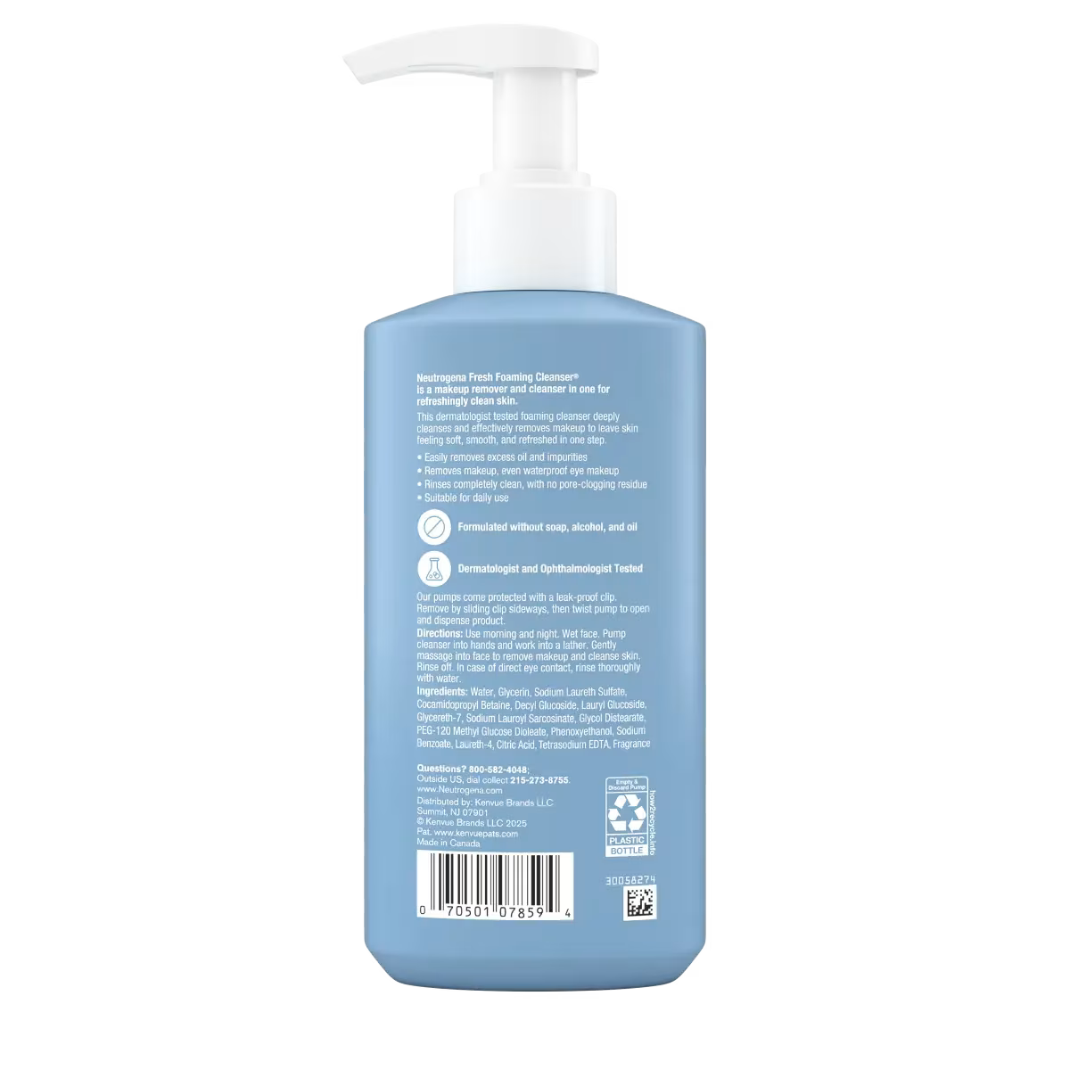 Neutrogena® Fresh Foaming Cleanser, 8.5 Fl. Oz - US 0368