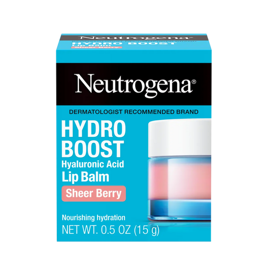 Neutrogena® Hydro Boost Hyaluronic Acid Lip Balm, Sheer Berry, 0.5 Oz - US 6767
