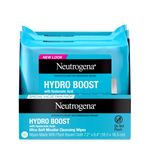 Neutrogena® Hydro Boost Makeup Remover Ultra-Soft Micellar Cleansing Wipes. 25 Count, Twin Pack - US 2018