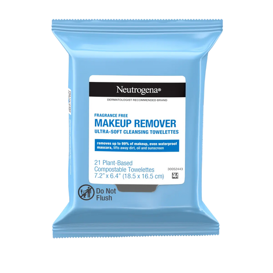 Neutrogena® Makeup Remover Cleansing Towelettes, Fragrance Free, 21 Count - US 1598