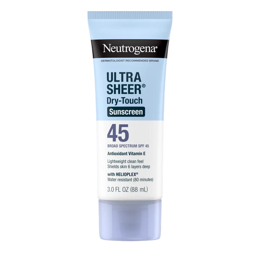 Neutrogena® Ultra Sheer Dry-Touch Sunscreen Lotion Broad Spectrum SPF 45, 3 Fl. Oz - US 6108
