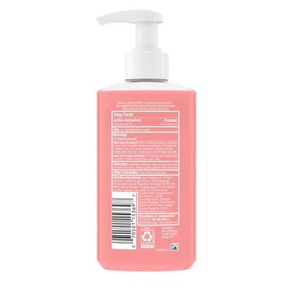 Neutrogena® Oil-Free Acne Wash Pink Grapefruit Facial Cleanser, 9.1 Fl. Oz - US 0641