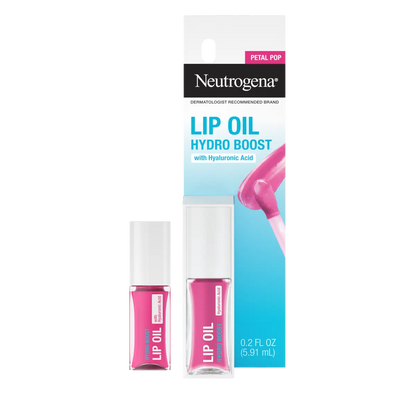 Neutrogena® Hydro Boost Lip Oil, Petal Pop, .2 Fl. Oz - US 5177