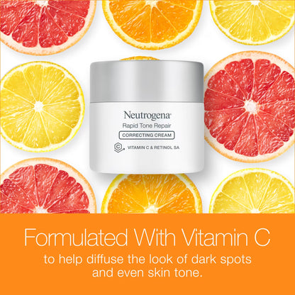 Neutrogena® Rapid Tone Repair Retinol + Vitamin C Correcting Cream, 1.7 Oz - US 1774