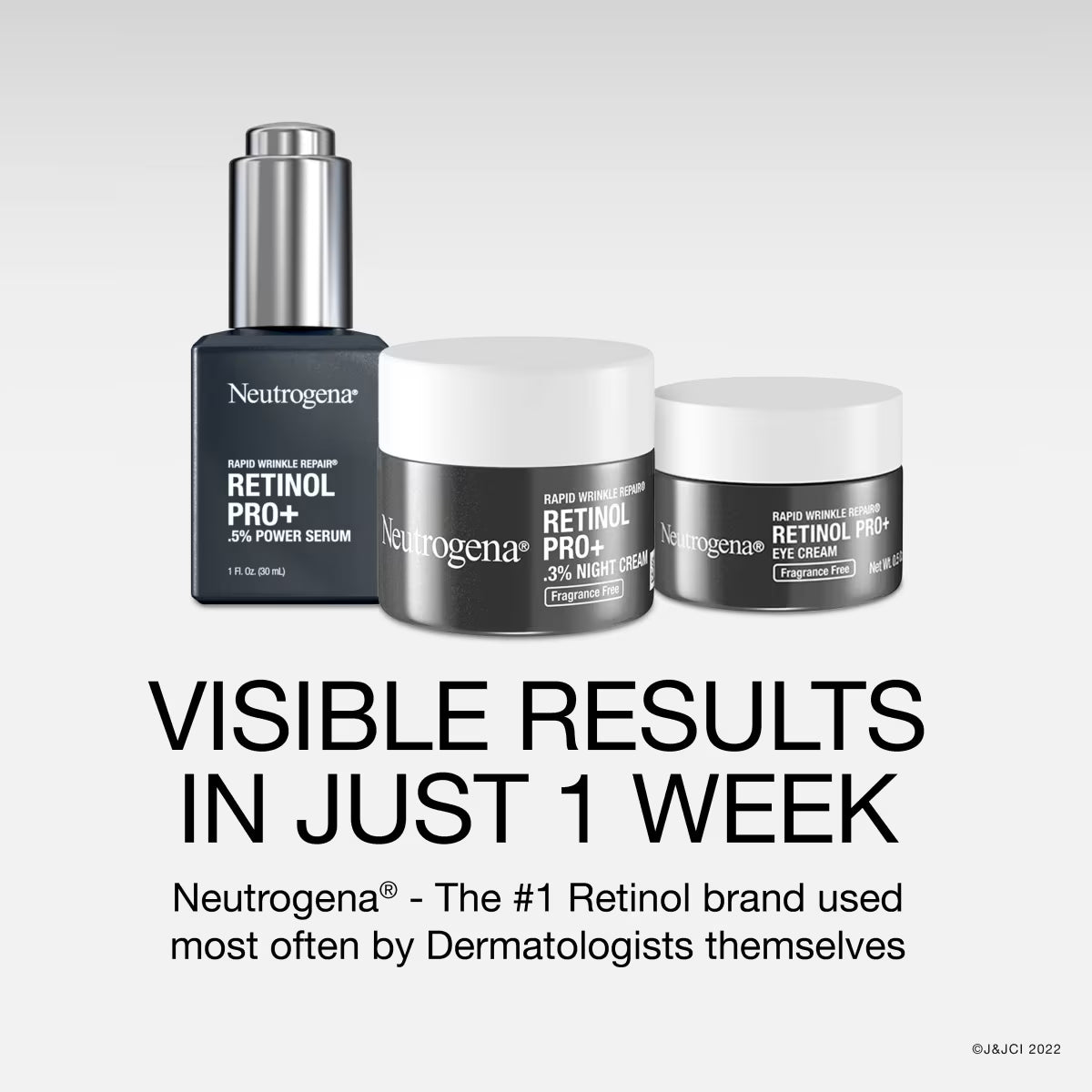 Neutrogena® Rapid Wrinkle Repair Retinol Pro+ Night Cream, Fragrance Free, 1.7 Oz - US 7809