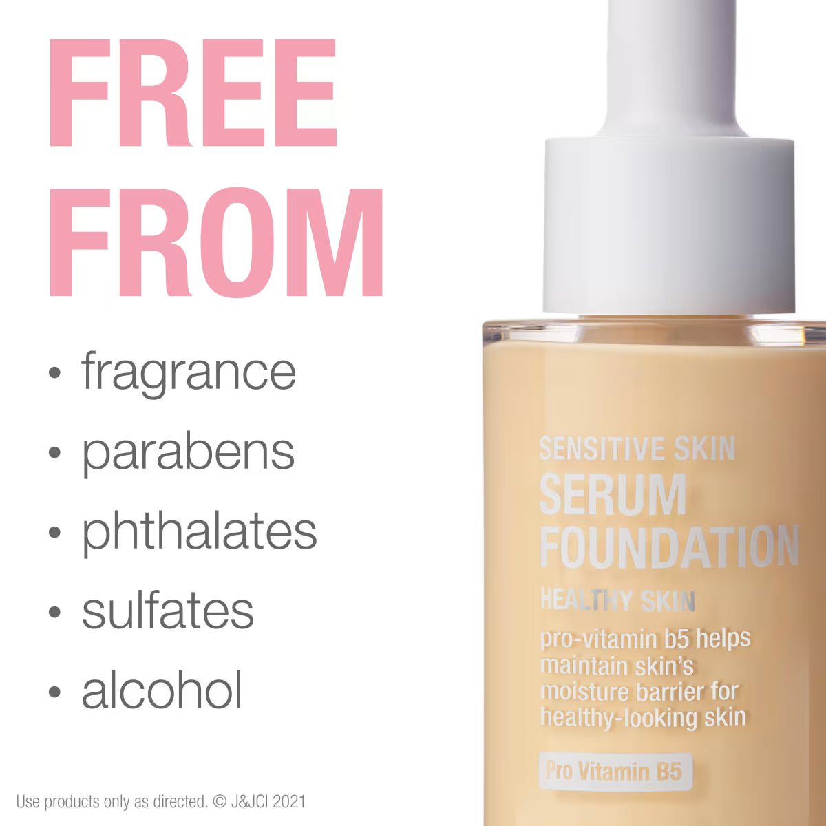 Neutrogena® Healthy Skin Sensitive Skin Serum Foundation, Light 01, 1 Oz - US 1632
