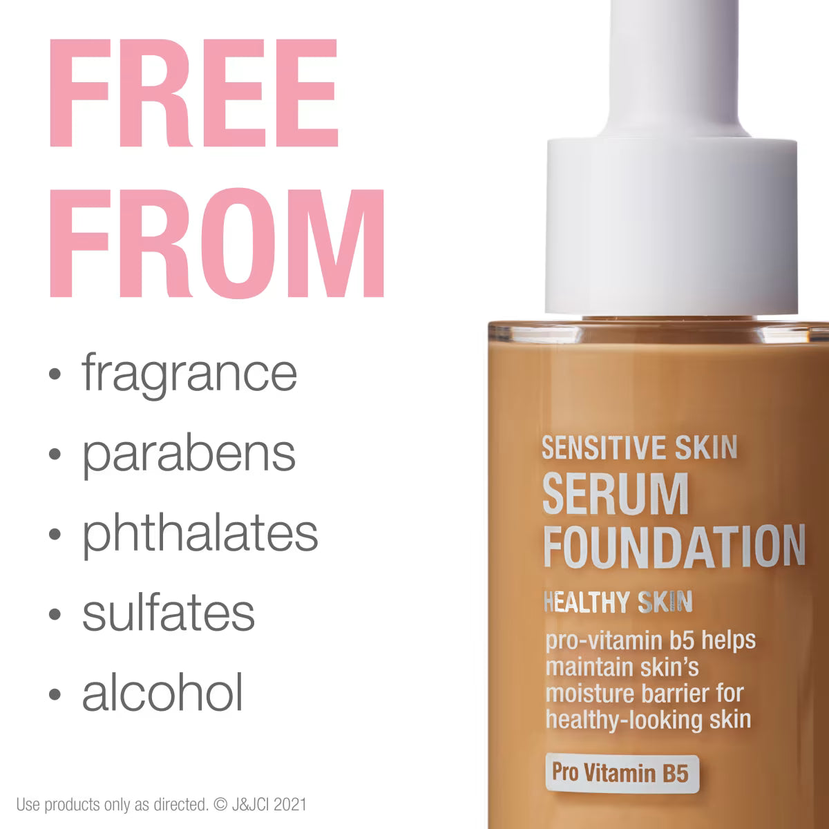 Neutrogena® Healthy Skin Sensitive Skin Serum Foundation, Medium/Deep 01, 1 Oz - US 0481