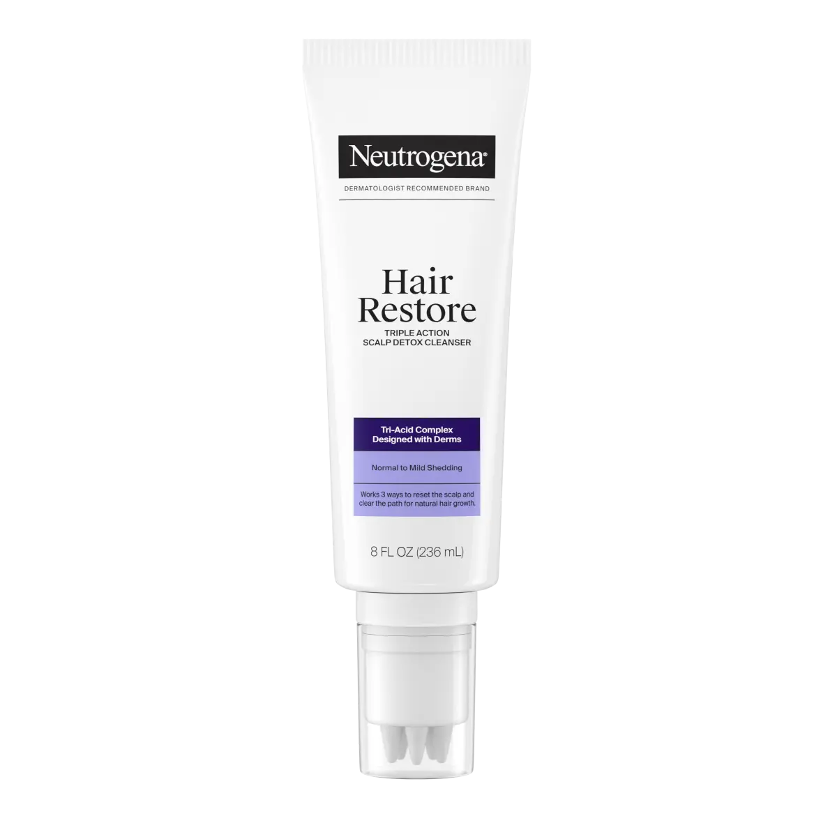 Neutrogena® Hair Restore Triple Action Scalp Detox Cleanser, 8 Fl. Oz - US 3558