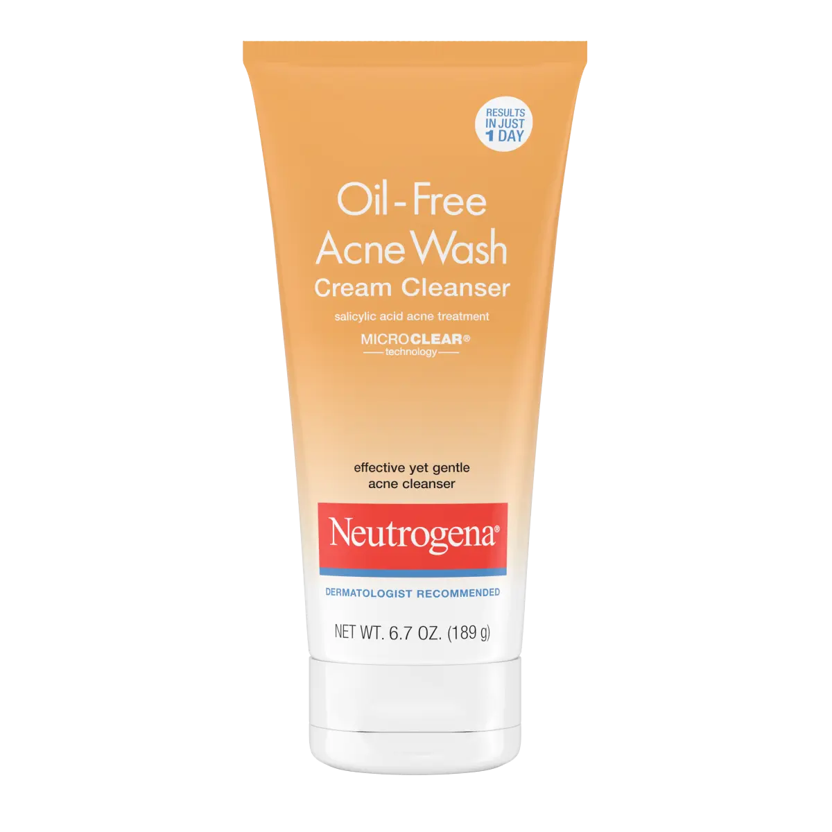 Neutrogena® Oil-Free Acne Wash Cream Cleanser, 6.7 Oz - US 3832