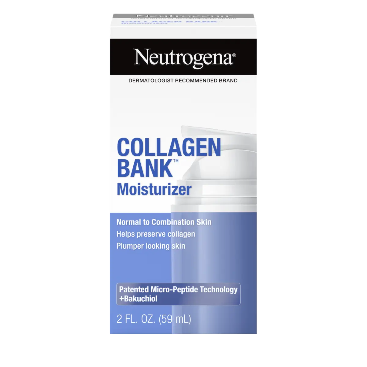 Neutrogena® Collagen Bank Night Moisturizer, Normal to Combination Skin 2. Fl. Oz - US 1294