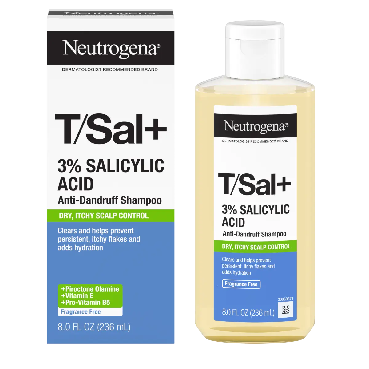 Neutrogena® T/Sal+ 3% Salicylic Acid Anti-Dandruff Shampoo, 8fl oz - US 5687