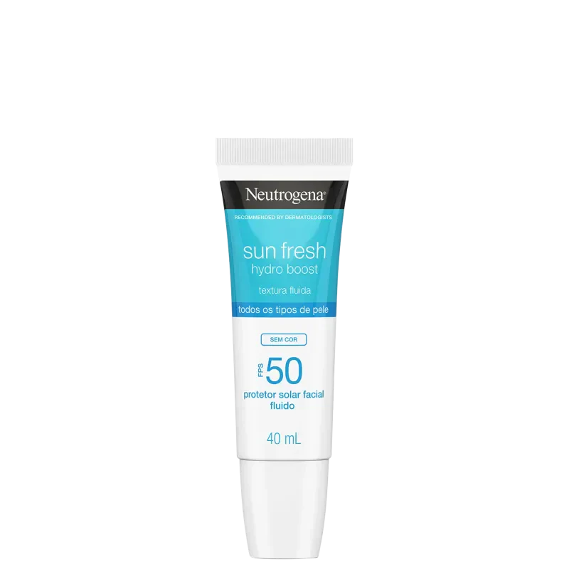 Neutrogena Sun Fresh Hydro Boost FPS50 Sem Cor - Protetor Solar Facial 40ml