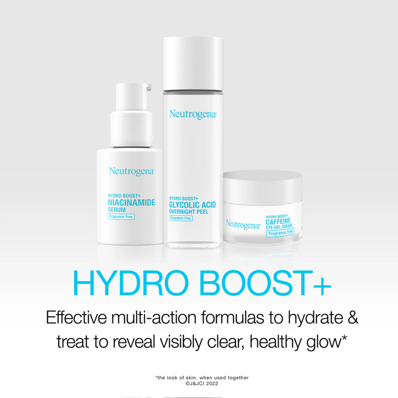 Neutrogena Hydro Boost++ Caffeine Eye Gel Cream, Fragrance Free 14g