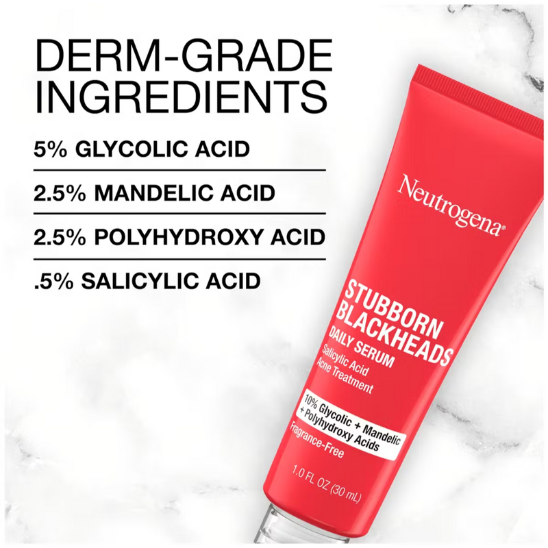 Sérum Facial Contra Acne e Cravos Stubborn Blackheads Daily Neutrogena 30ml
