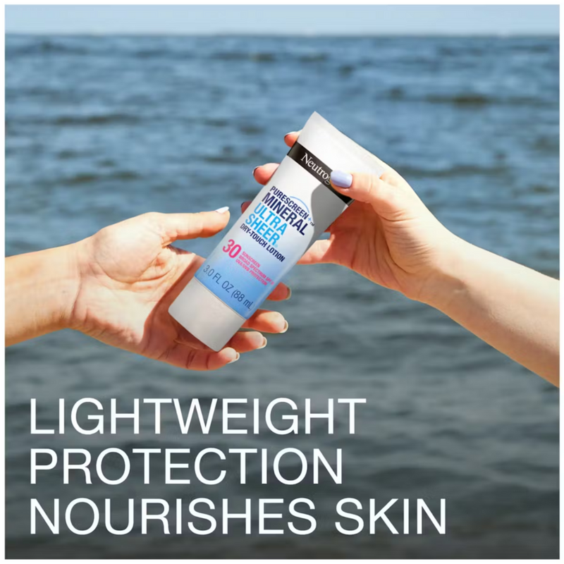 Loção Protetor Solar Neutrogena ® Mineral Ultra Sheer ® Dry-Touch FPS 30 88ml