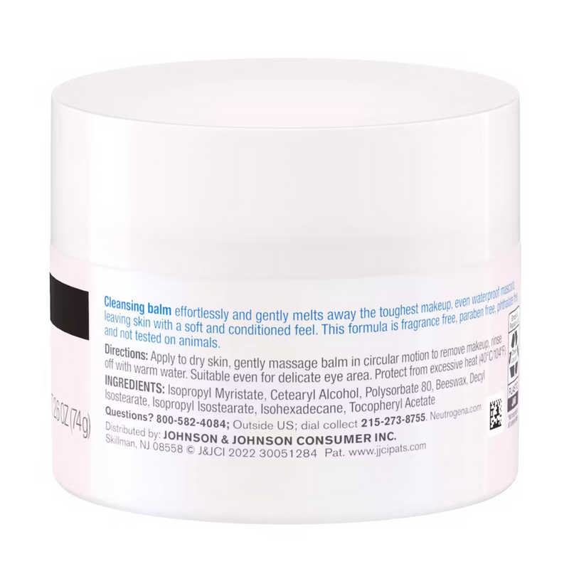 Cleansing Balm Makeup Melting Sem Perfume Neutrogena 74g