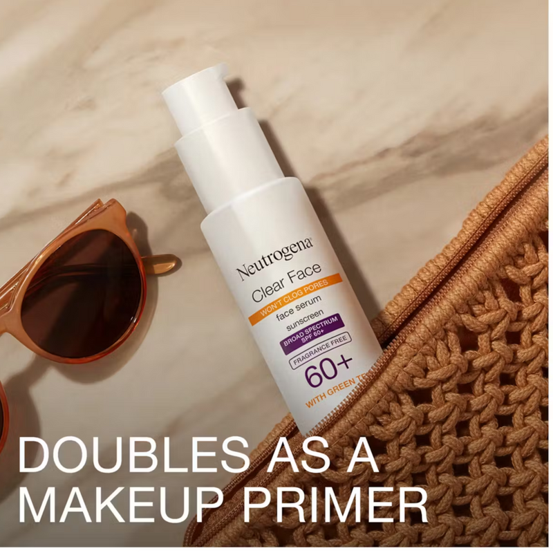 Serum Protetor Solar com Chá Verde FPS 60 Sem Fragrância Neutrogena 50ml