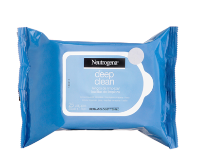 Demaquilante Neutrogena Deep Clean 25 Unidades